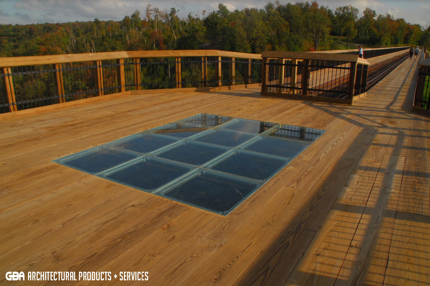 View of GlassWalk™ Structural Glass Floors | Panels | Features and Options